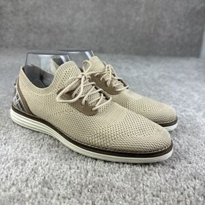 Cole Hann Original Grand Meridian Knit Oxford Beige W22404 Women's 8.5 B